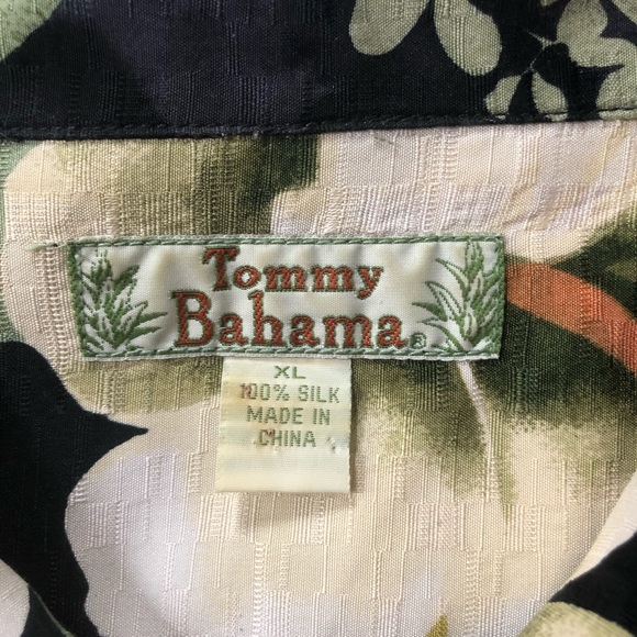 TOMMY BAHAMA Silk Floral Shirt - Picture 5 of 7